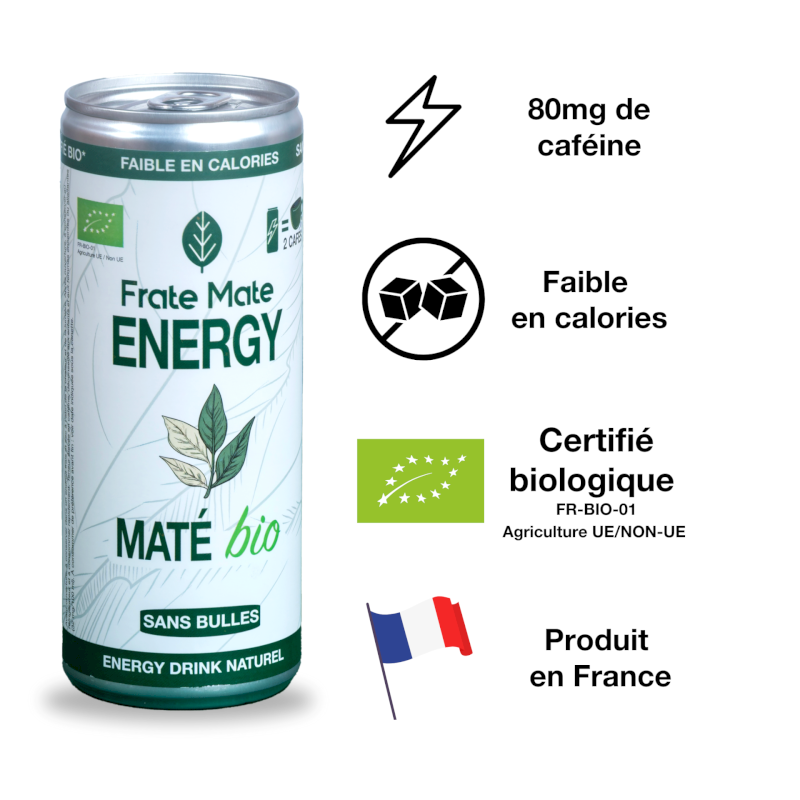 FRATÉ MATÉ - Canette maté nature 