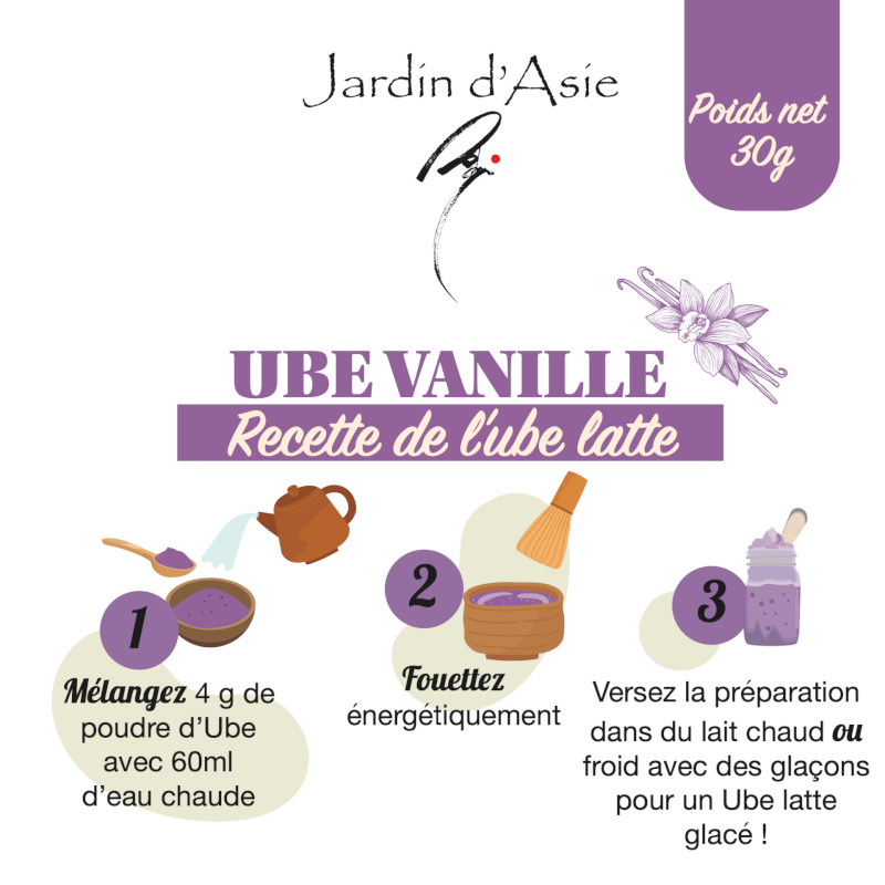 UBE Vanille – Poudre 100% naturelle