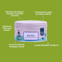 Thé vert bio Mango Mambo Thé vert bio Mango Mambo