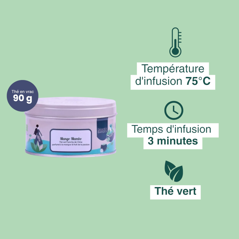Thé vert bio Mango Mambo