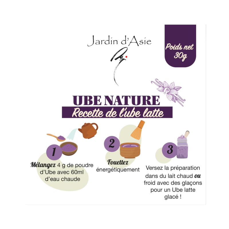 Ube Nature – Poudre 100% naturelle