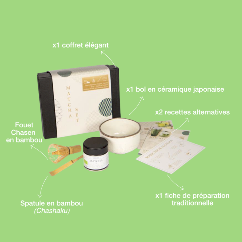 Coffret matcha