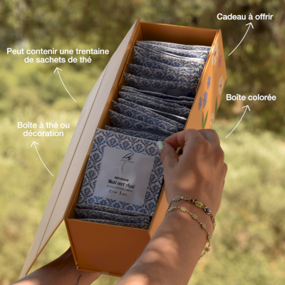 Boîte cadeau thé