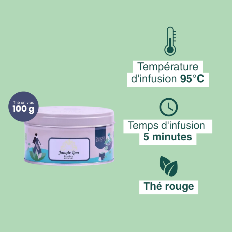 Rooibos bio coco Jungle Lion