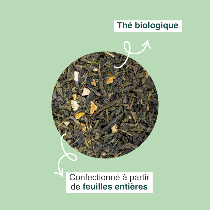 Thé vert bio Secret du Sahara