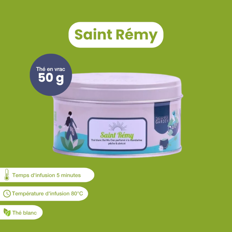 Thé blanc bio Saint Rémy