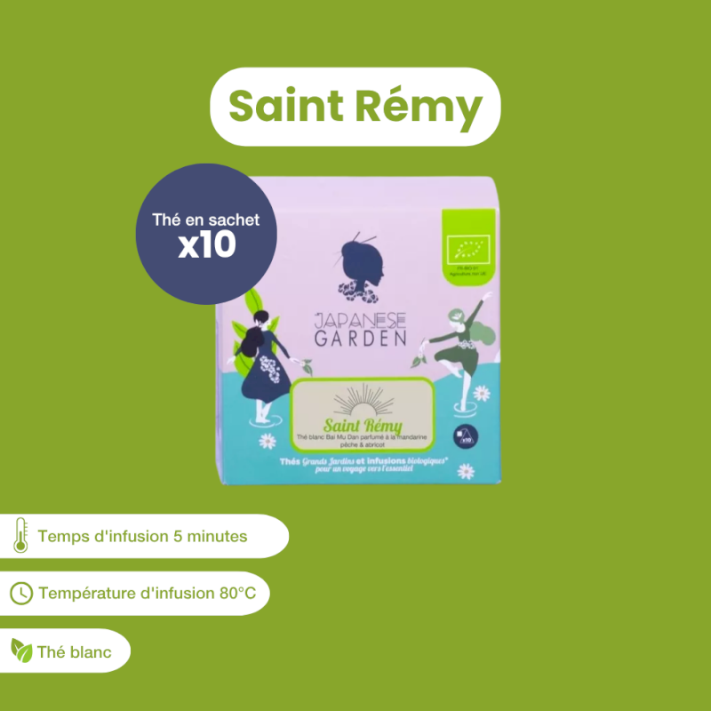 Thé blanc bio Saint Rémy