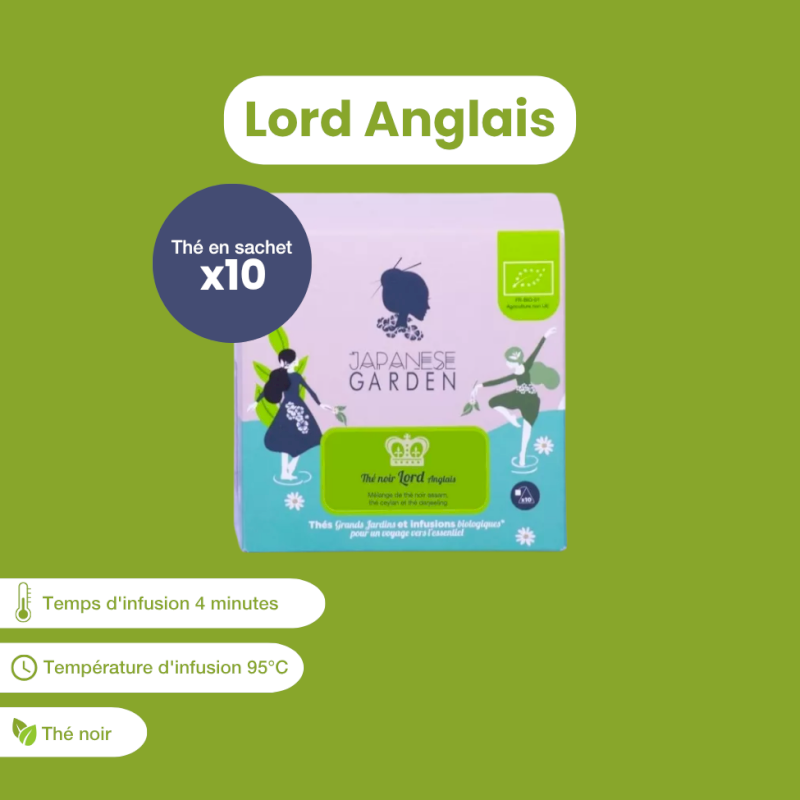 Thé noir bio Lord Anglais Thé noir bio Lord Anglais