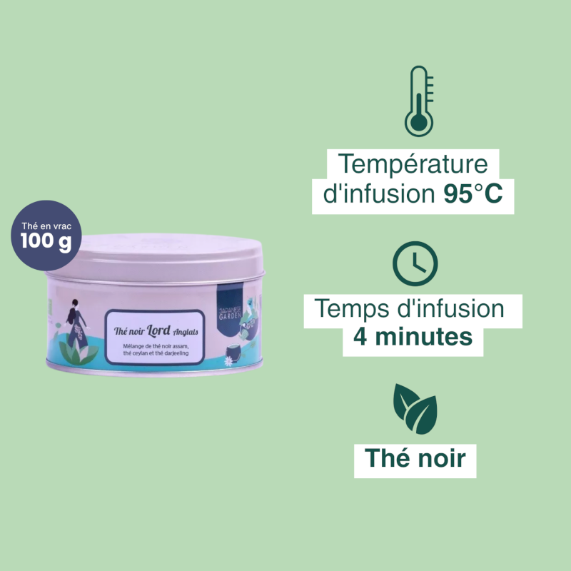 Thé noir bio Lord Anglais
