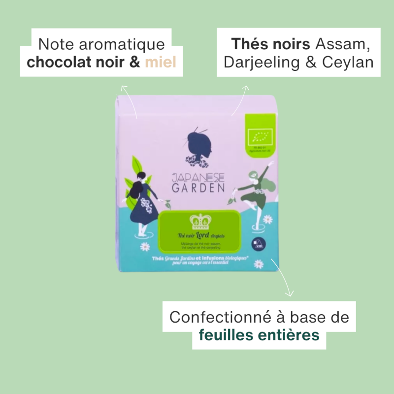Thé noir bio Lord Anglais