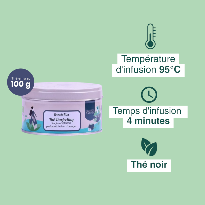 Thé bio* French Kiss