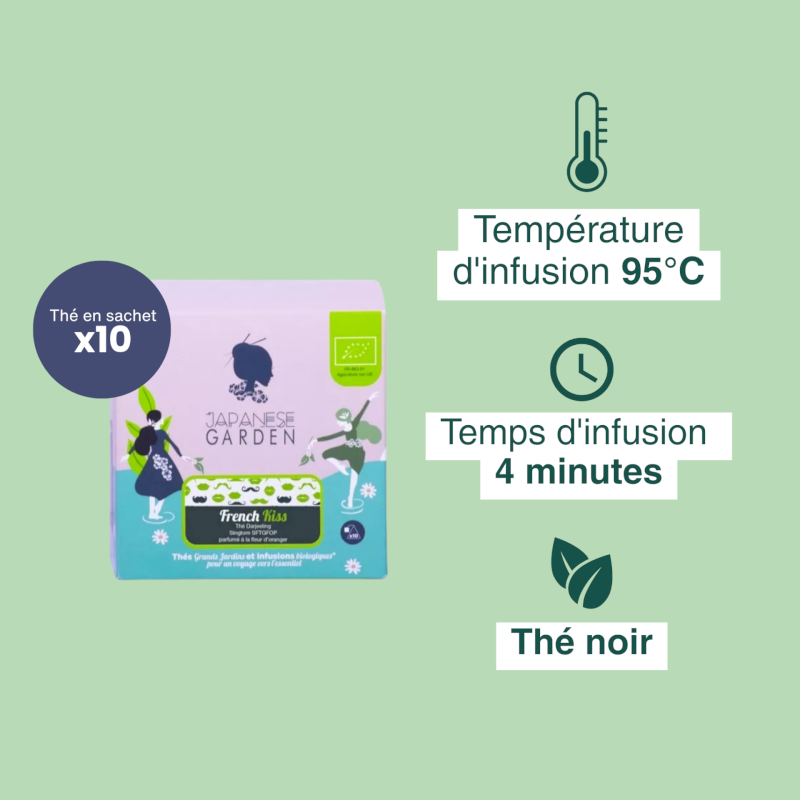 Thé bio* French Kiss