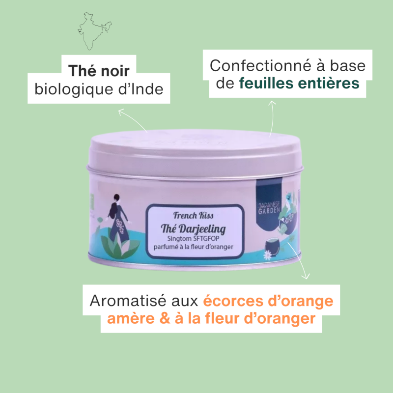 Thé bio* French Kiss