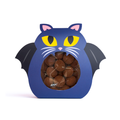 Halloween noisettes enrobées Chauve souris 