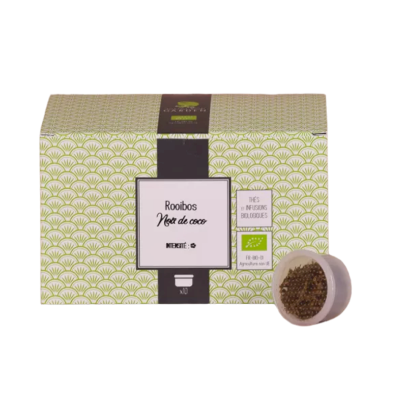 Capsule de Rooibos bio noix de coco