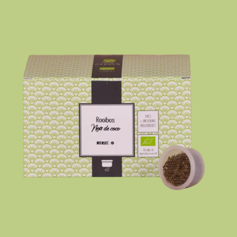 Capsule de Rooibos bio noix de coco