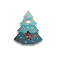 Sapin de Noël avec ses billes gourmandes
