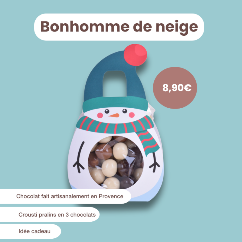 Crousti bonhomme de neige