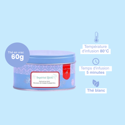 Thé blanc Impérial litchi Thé blanc Impérial litchi