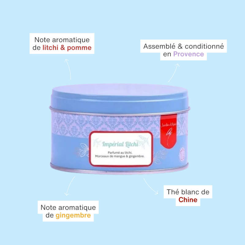 Thé blanc Impérial litchi