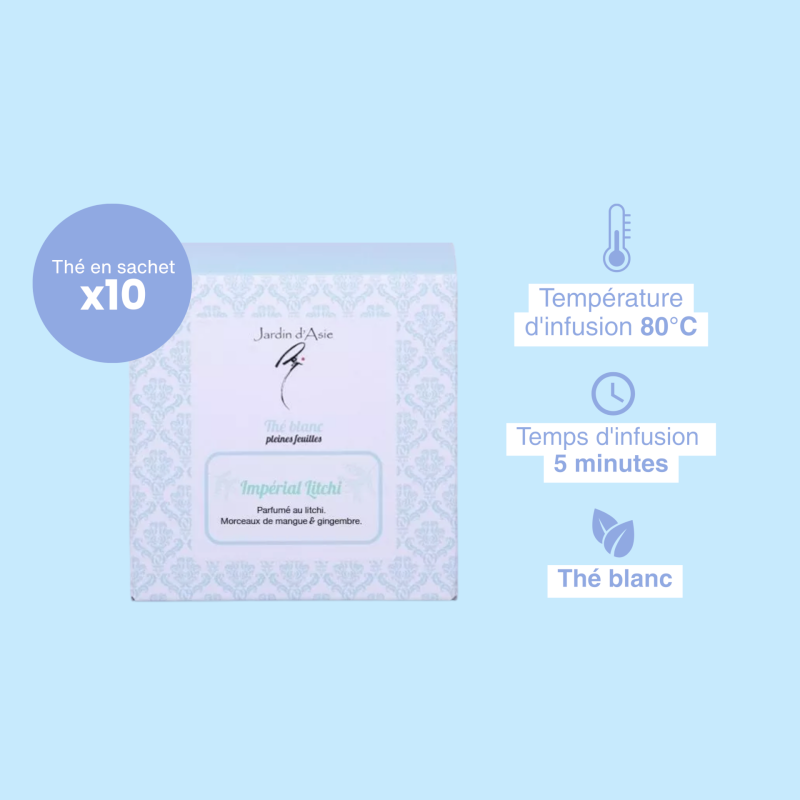 Thé blanc Impérial litchi