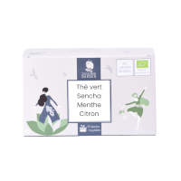 Capsule de thé vert bio Menthe Citron
