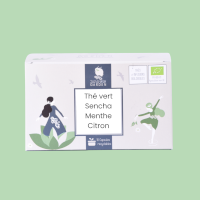 Capsule de thé vert bio Menthe Citron
