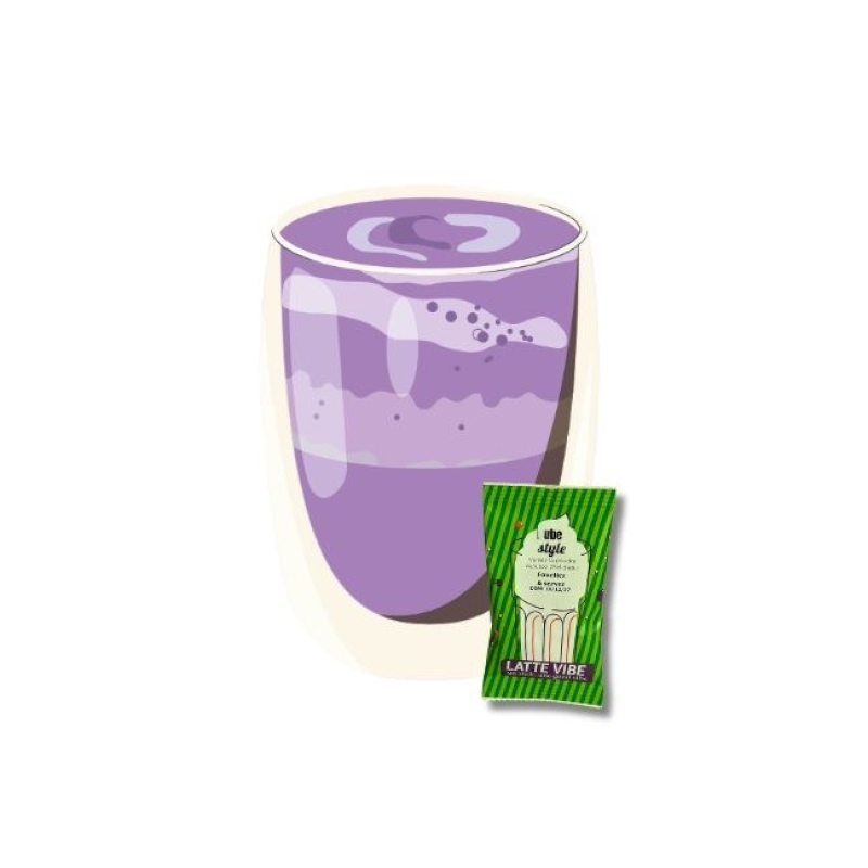 Latte vibe | UBE style 