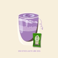 Latte vibe | UBE style 