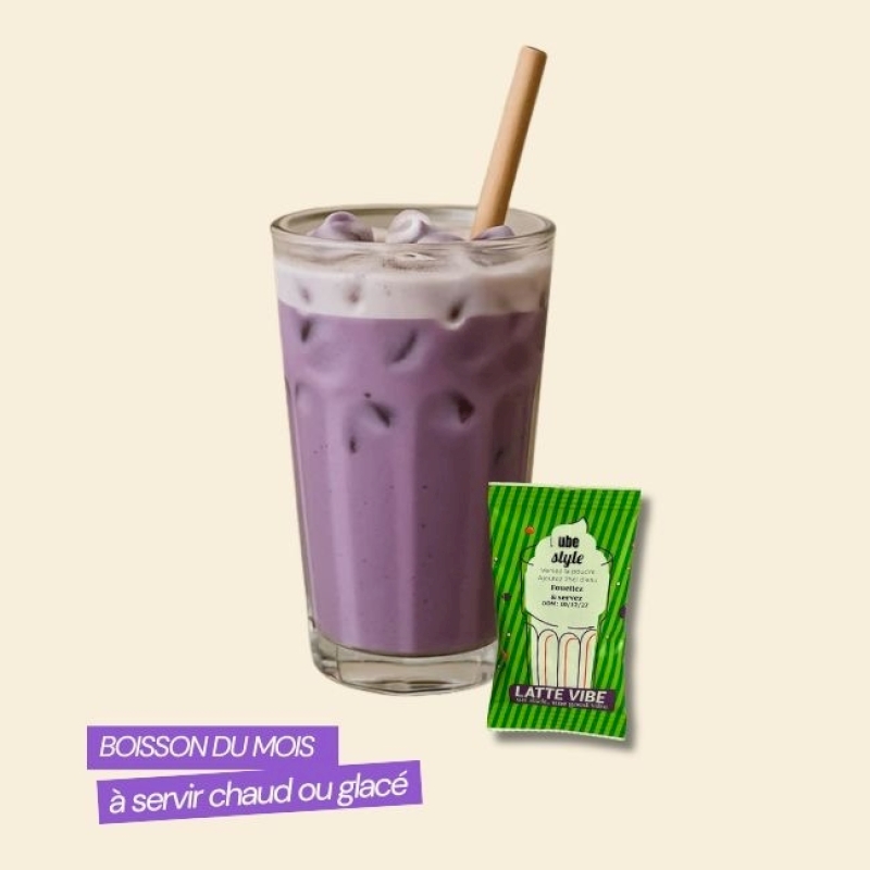 Latte vibe | UBE style 
