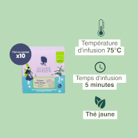 Thé jaune bio Golden Dragon