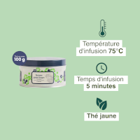 Thé jaune bio Golden Dragon