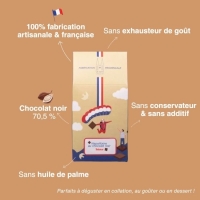 Carrés de chocolat noir