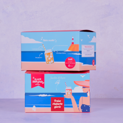 Thé Givré Fraise Rhubarbe Thé Givré Fraise Rhubarbe