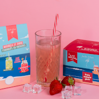 Thé Givré Fraise Rhubarbe