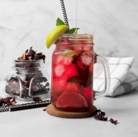 Thé Givré Fraise Rhubarbe