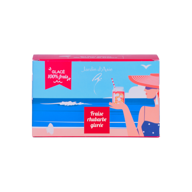 Thé Givré Fraise Rhubarbe