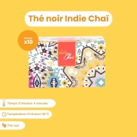 Thé noir aux épices Indie Chaï