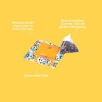 Thé noir aux épices Indie Chaï