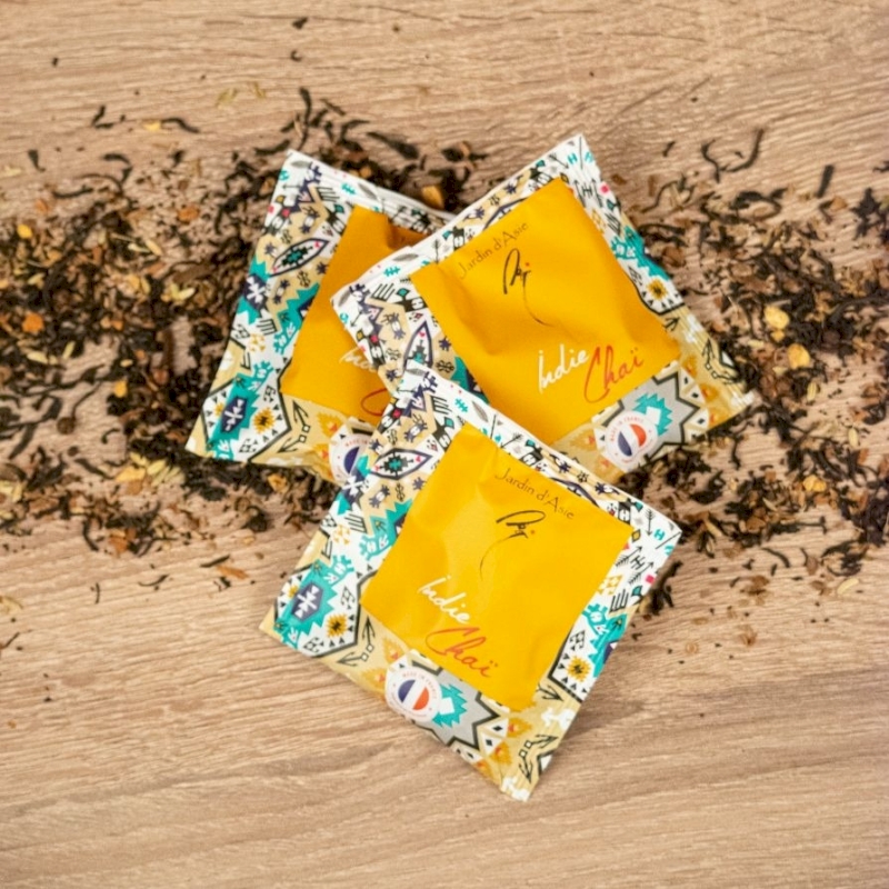 Thé noir aux épices Indie Chaï