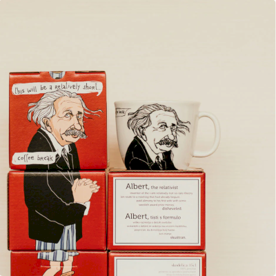 Mug Albert Einstein