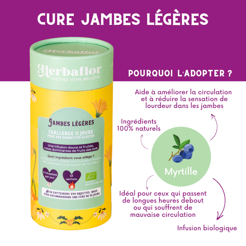Cure Jambes Légères Herbaflor