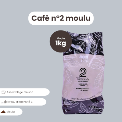Café moulu N°2 