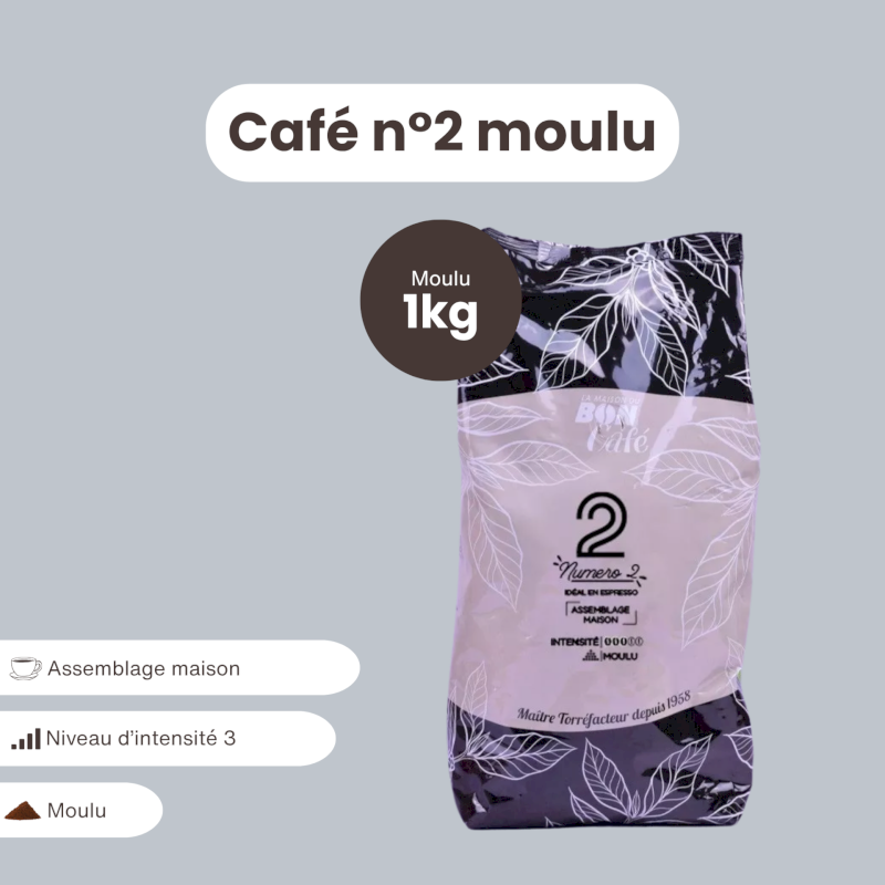 Café moulu N°2 