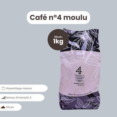 Café moulu N°4