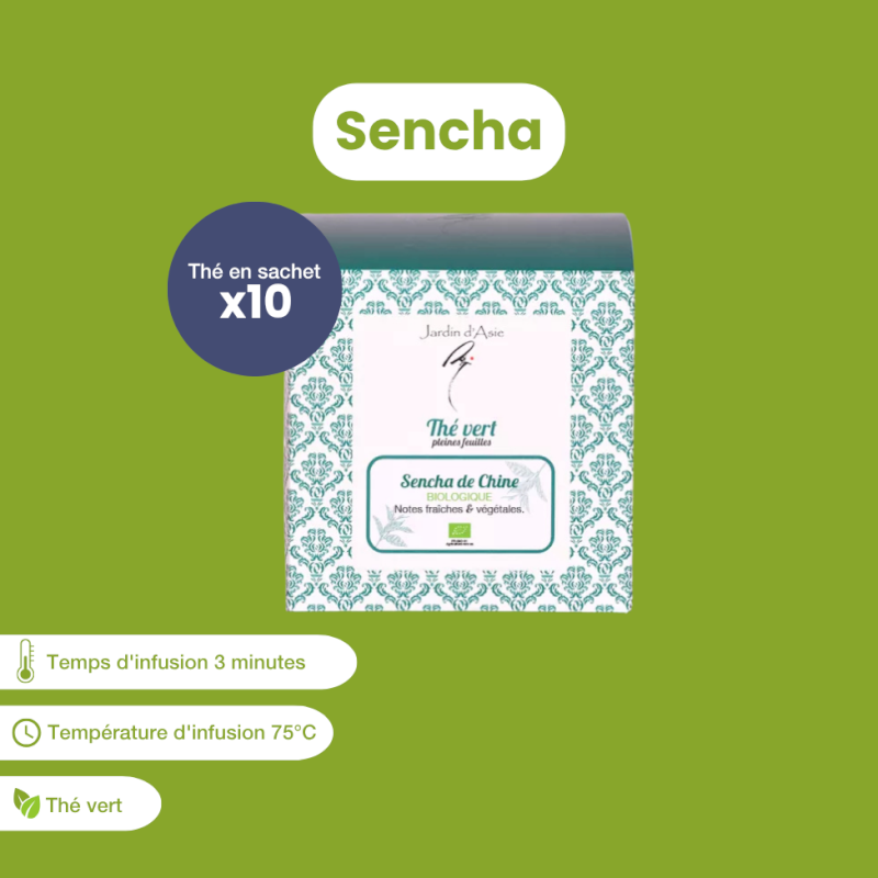 Thé vert Sencha bio