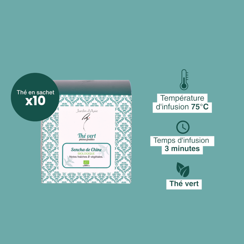 Thé vert Sencha bio