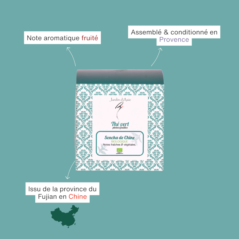 Thé vert Sencha bio
