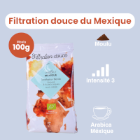 Café filtration douce bio du Mexique