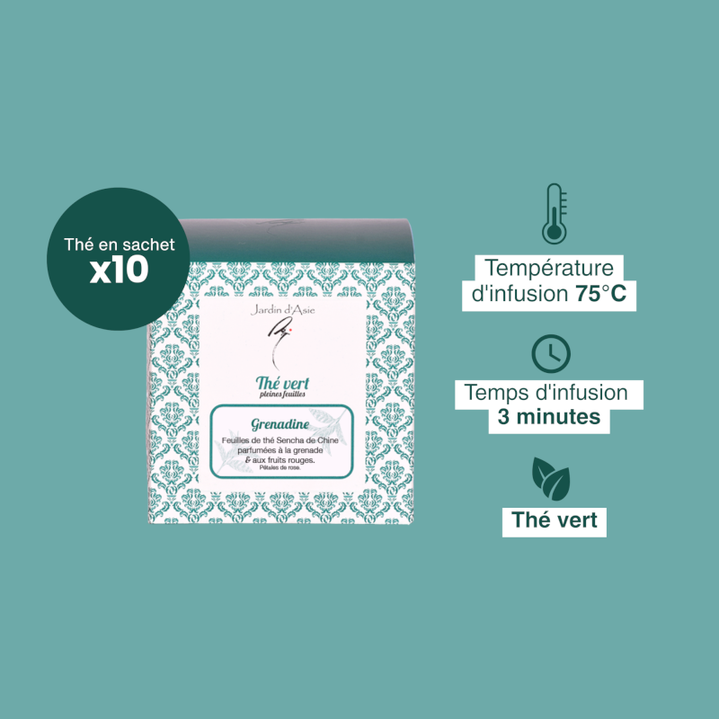 Thé vert Grenadine